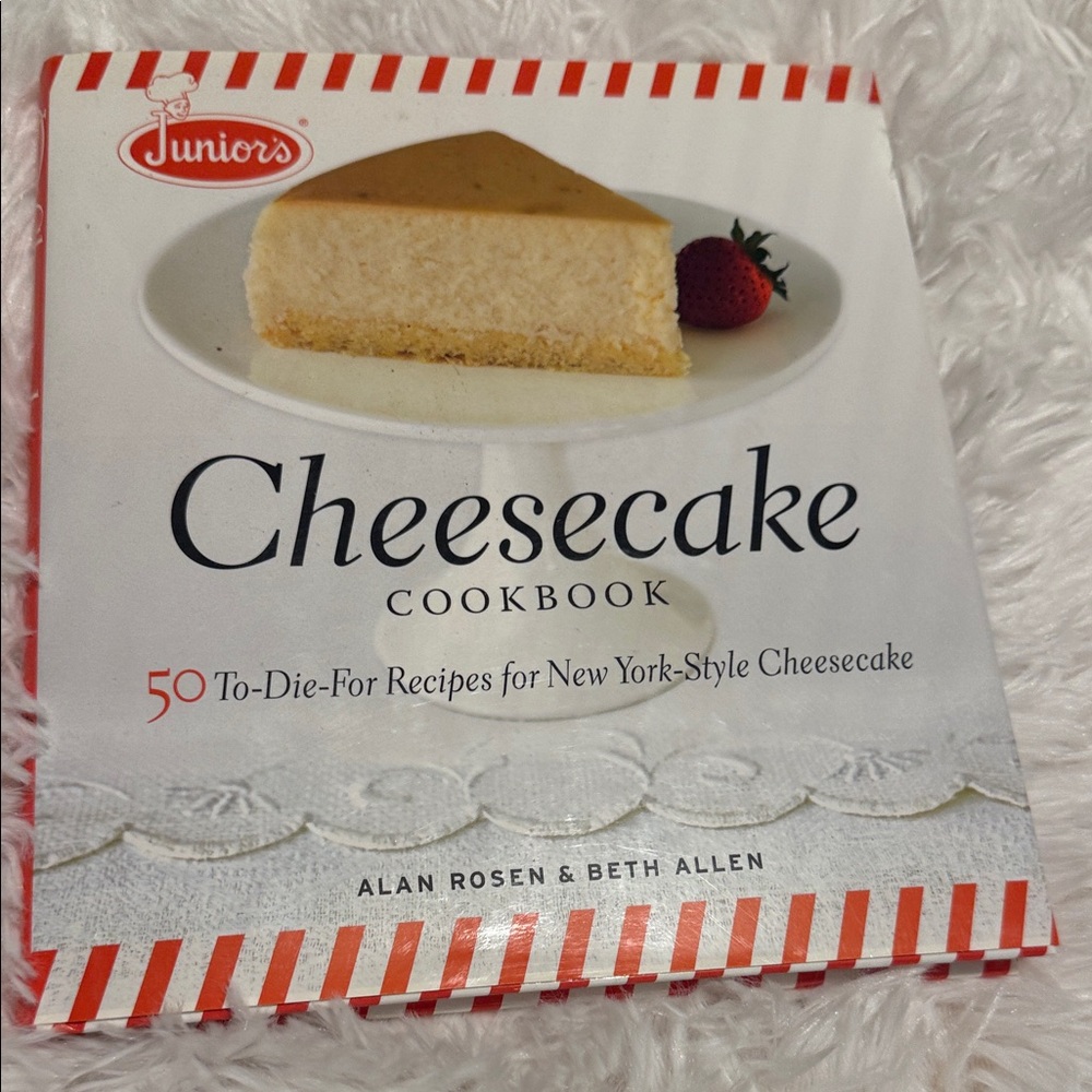 Juniors cheescake cookbook